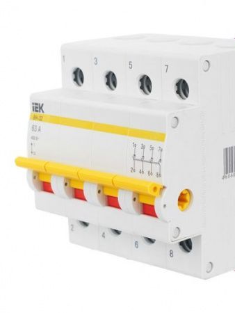 KARAT Выключатель нагрузки (мини-рубильник) ВН-32 4P 63А IEK