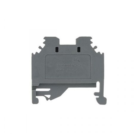 Колодка клеммная пружинная JXB-S-4 32А серая EKF PROxima