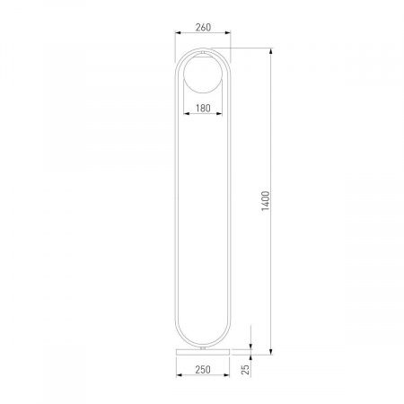 Торшер Eurosvet Ringo 01139/1 золото
