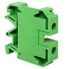 Клемма проходная винтовая JXB 10 мм2 зеленая EKF