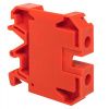 Клемма проходная винтовая JXB 10 мм2 красная EKF