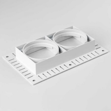 Рамка двойная квадратная скрытого монтажа для светодиодных модулей 0750хх STELLA Lightstar 075226-01