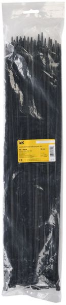 Хомут (стяжка)  нейлон   4.8 х 450  черн.  (100шт)  IEK UHH32-D048-450-100