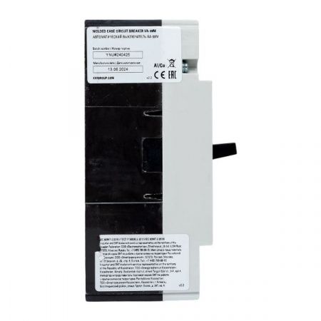 Выключатель автоматический в литом корпусе ВА-99М 100/125А 3P 10In 35кА с термомагнитным расцепителем EKF