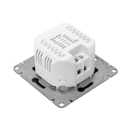 Механизм розетки USB-С, быстрая, чёрная Эпика EKF (кратно 1)
