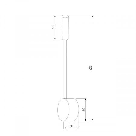 Бра Elektrostandard Bard 40117/Led белый a058939