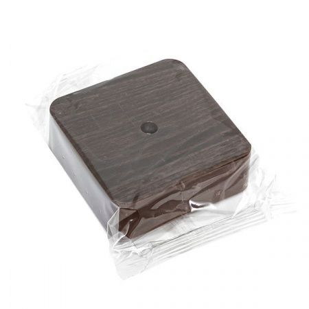 Коробка разветвительная KMP-030-030 (75x75x26) тёмн. дер. EKF PROxima