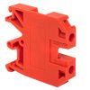 Клемма проходная винтовая JXB 4 мм2 красная EKF