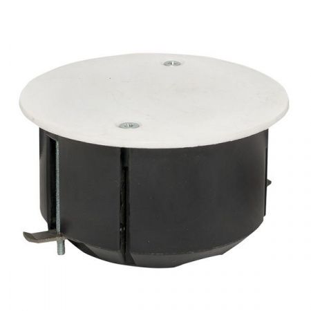 Коробка универсальная установочная КМП-020-026 с мет. лапками и крышкой (80x45) EKF