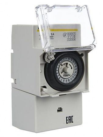 Таймер ТЭМ181 аналоговый 16А 230В на DIN-рейку IEK