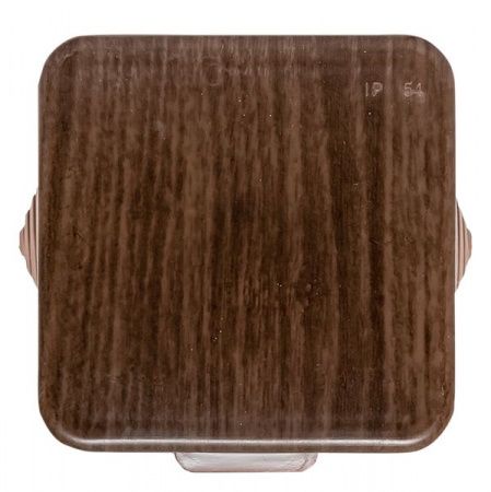 Коробка распределительная КМР-030-036 пылевлагозащитная, 4 мембр.ввода (65x65x50) тёмн. дер. EKF