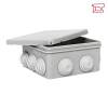 Коробка расп. ОП 105х105х50 IP54 8 входов серый с крышкой КМР-030-014  АБС EKF plc-kmr-030-014